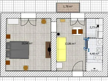 Palazzo Guasti Il Balcone Apartment